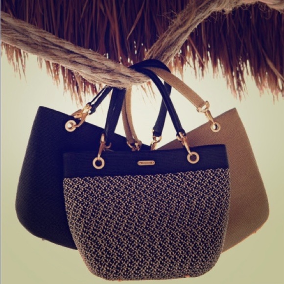 Eric Javits Raffia Shoulder Bag - Picture 2 of 14